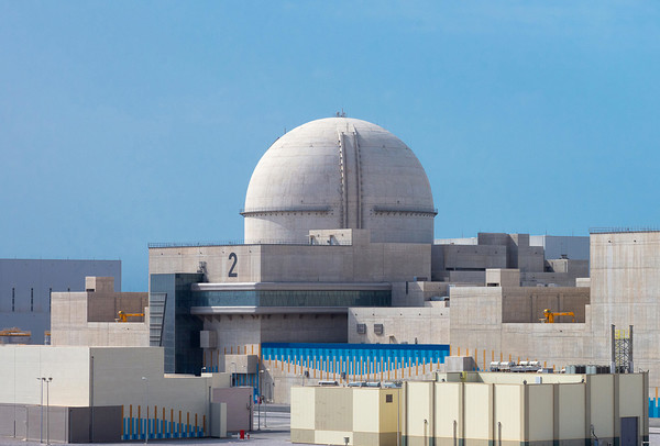 지난 3월 상업운전을 개시한 바라카 원전 2호기 모습