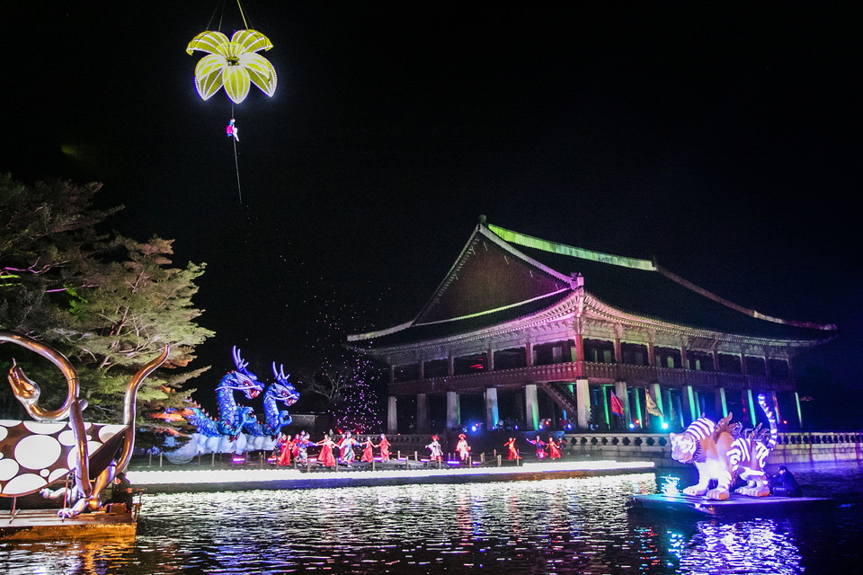 2019년 궁중문화축전 행사 모습.